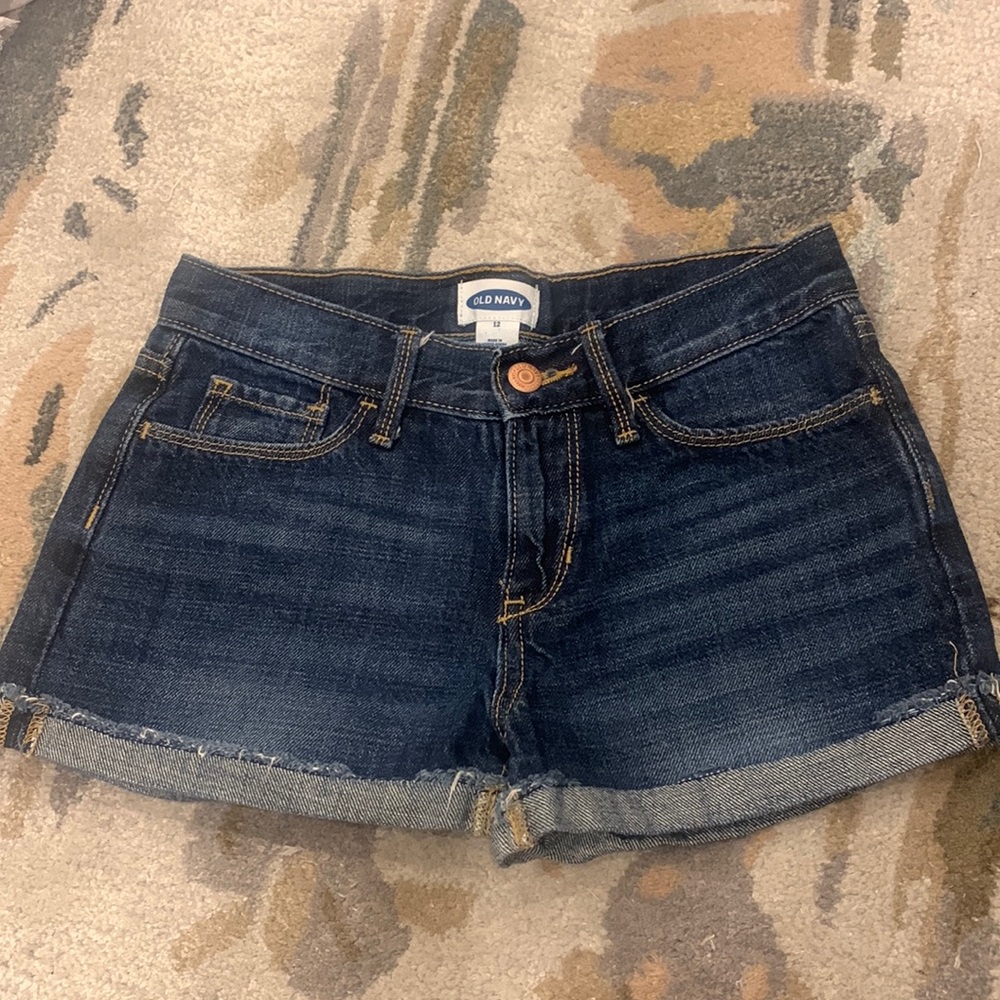 OLD NAVY size 12 girls denim shorts